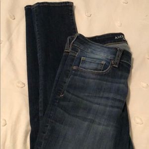 AE super stretch skinny jeans